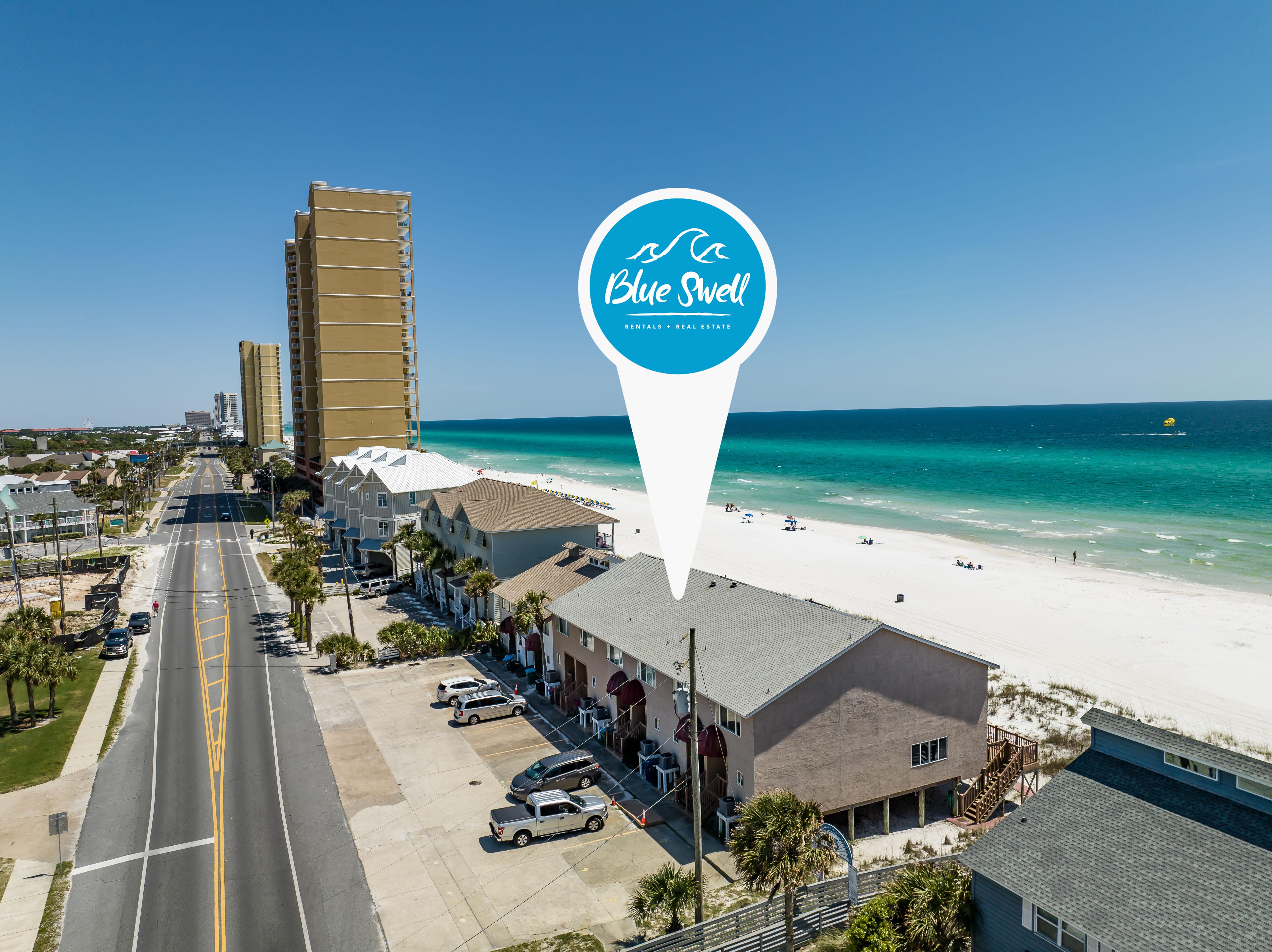 Beautiful Townhome Right On The Gulf - Get Ready To Relax!