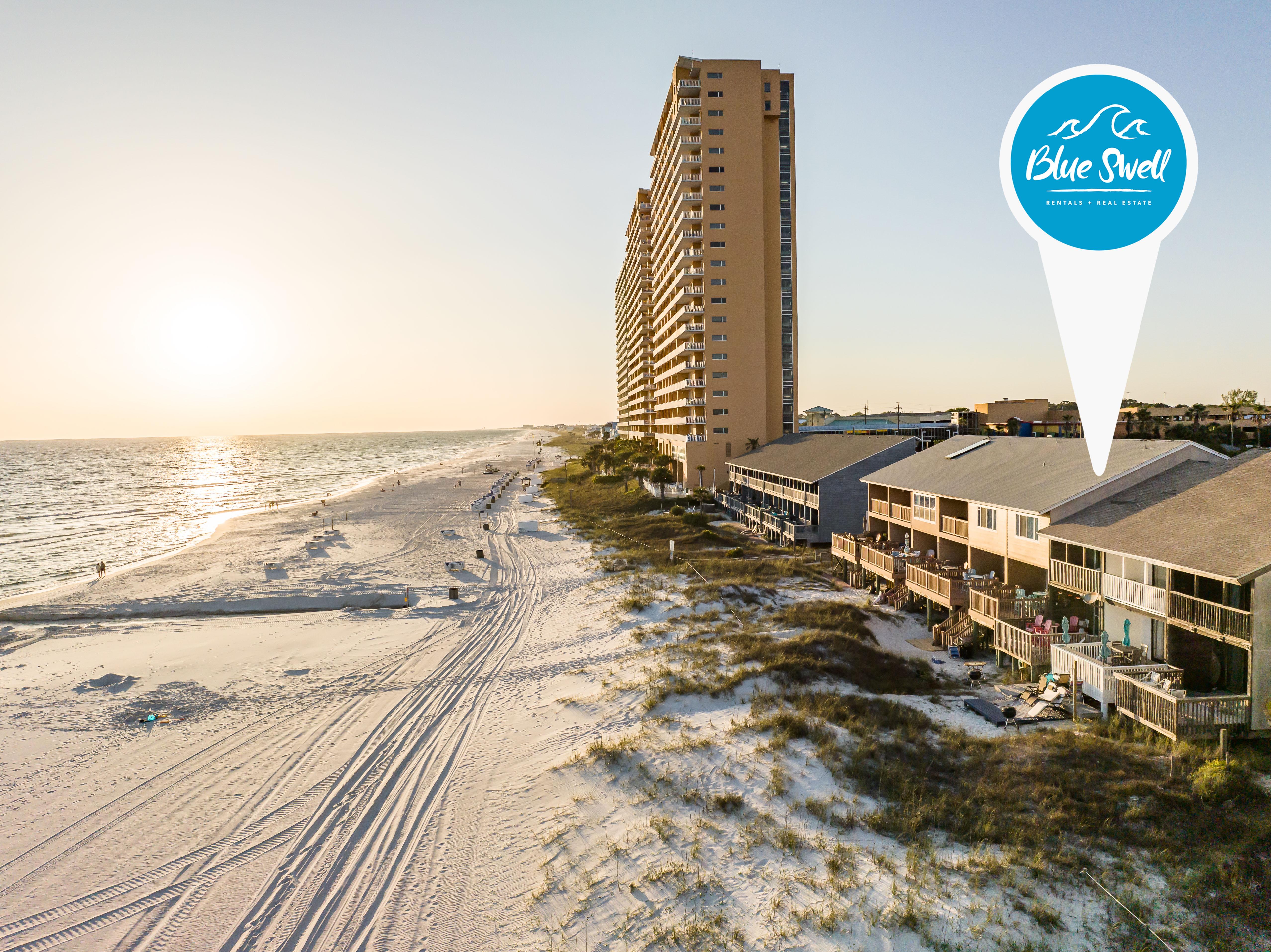 Spacious Waterfront Townhome - Just A Short Walk to Pier Park