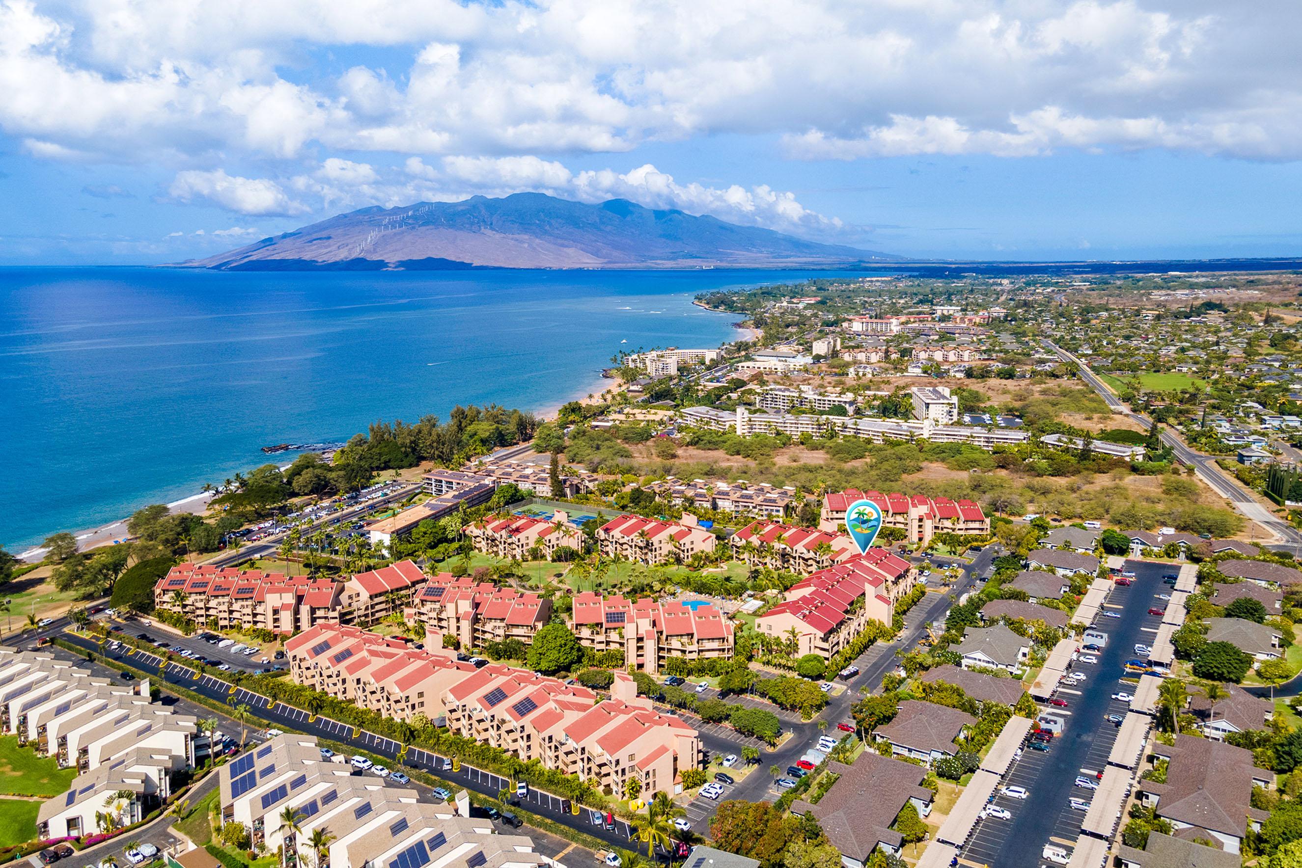 Discover Kamaole Sands 5-414: Penthouse Perfection w/Split AC, Ocean View, Wi-Fi
