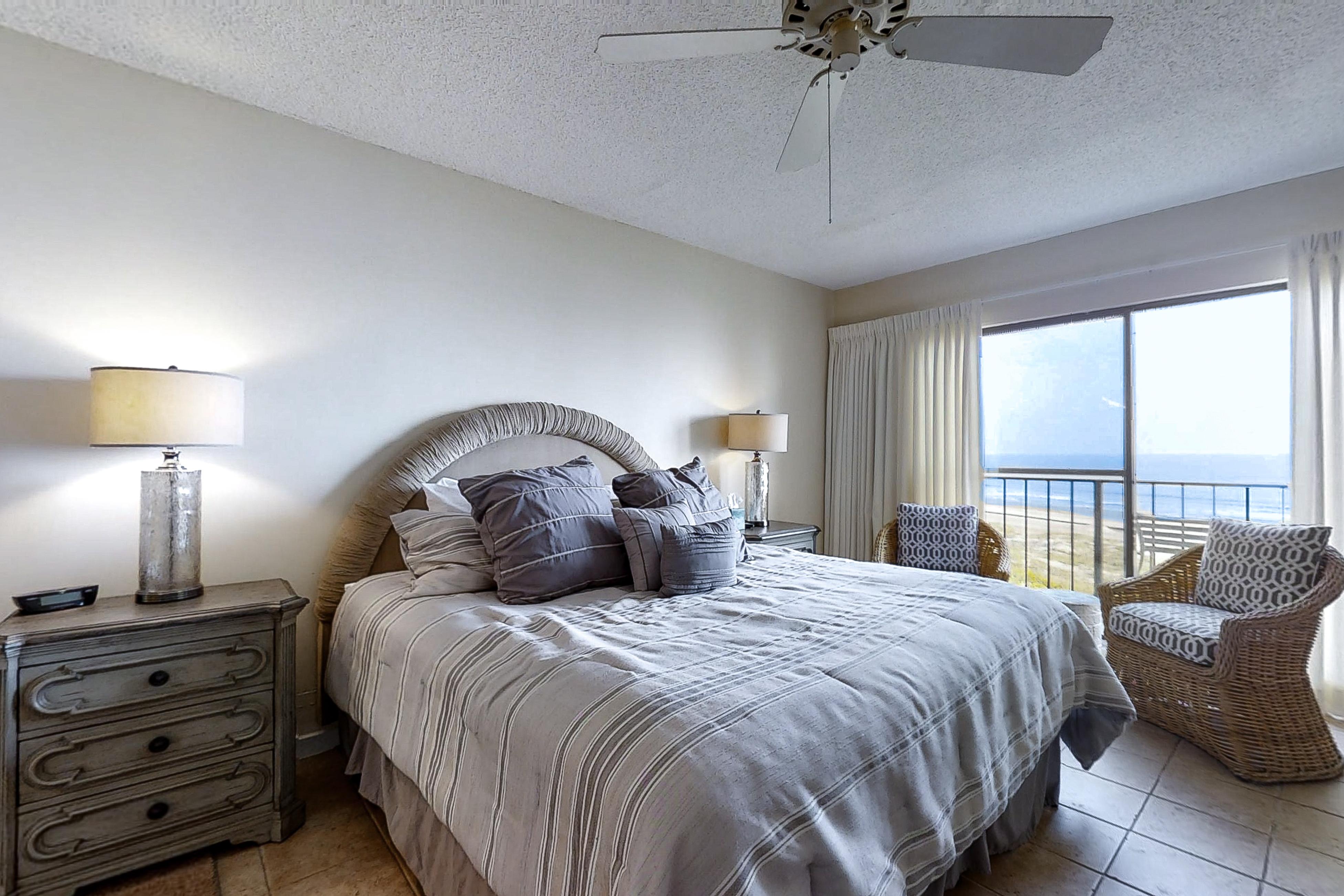 Attractive home steps from ocean with pool, central AC, deck & fast WiFi