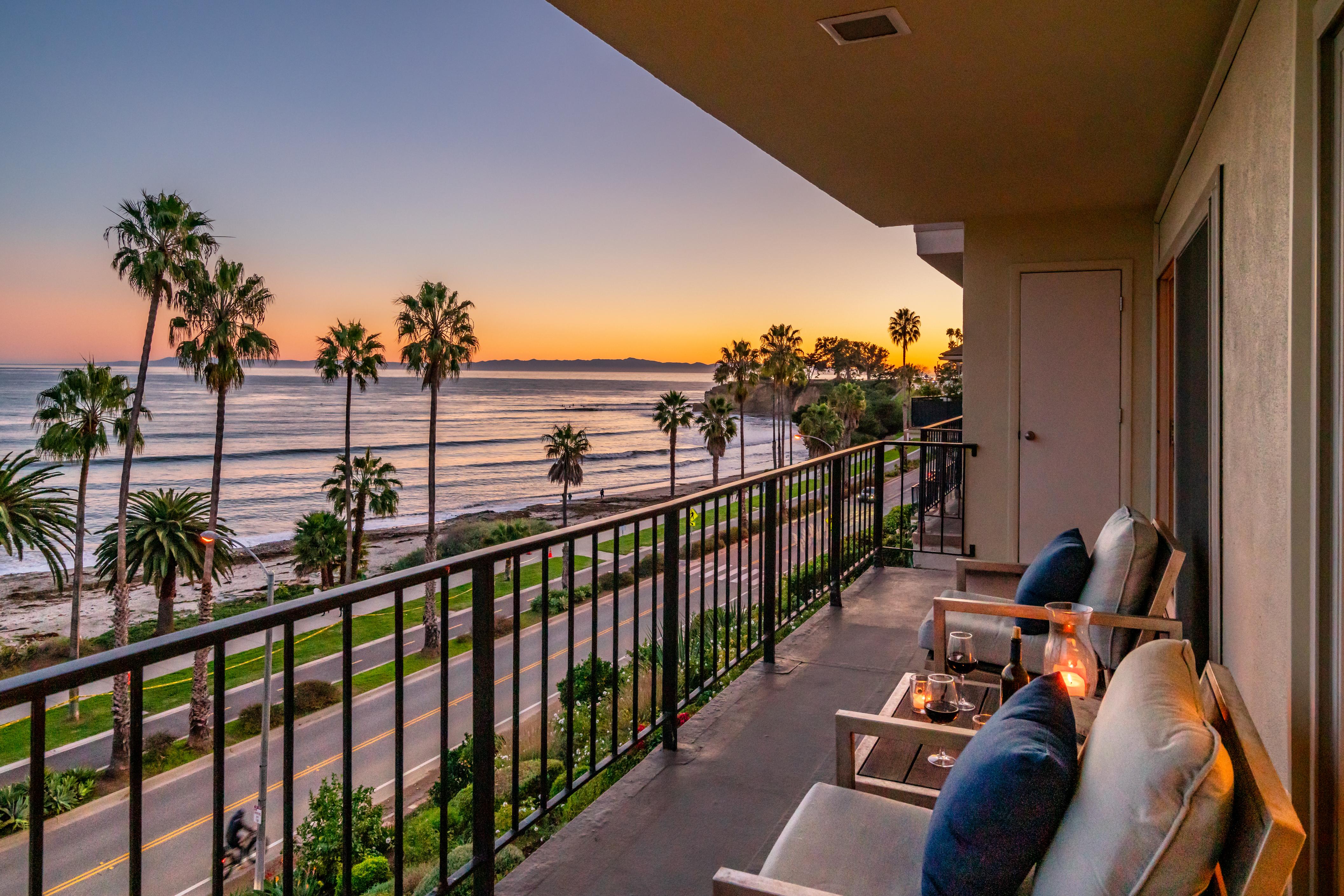 Ocean View Balcony And Rooftop Deck - Stunning Coastal Retreat - Santa Barbara, CA