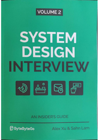 Cover of System Design Interview: An Insider's Guide Volume 2