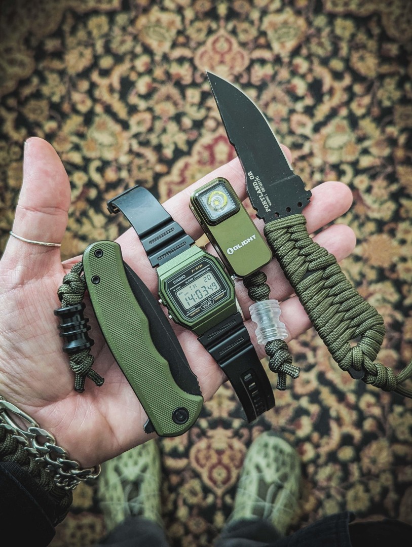 Budget OD Green carry.