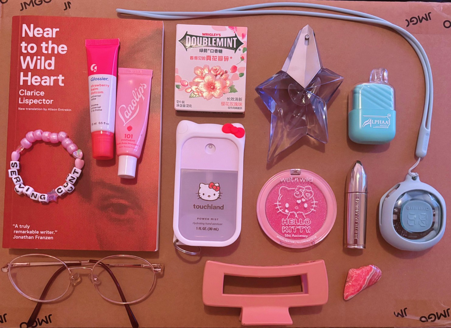 Hi! This is my EDC as a 23 year old woman ₊˚⊹♡