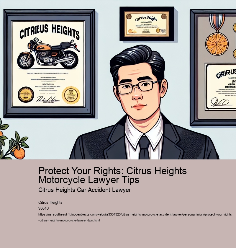 Protect Your Rights: Citrus Heights Motorcycle Lawyer Tips