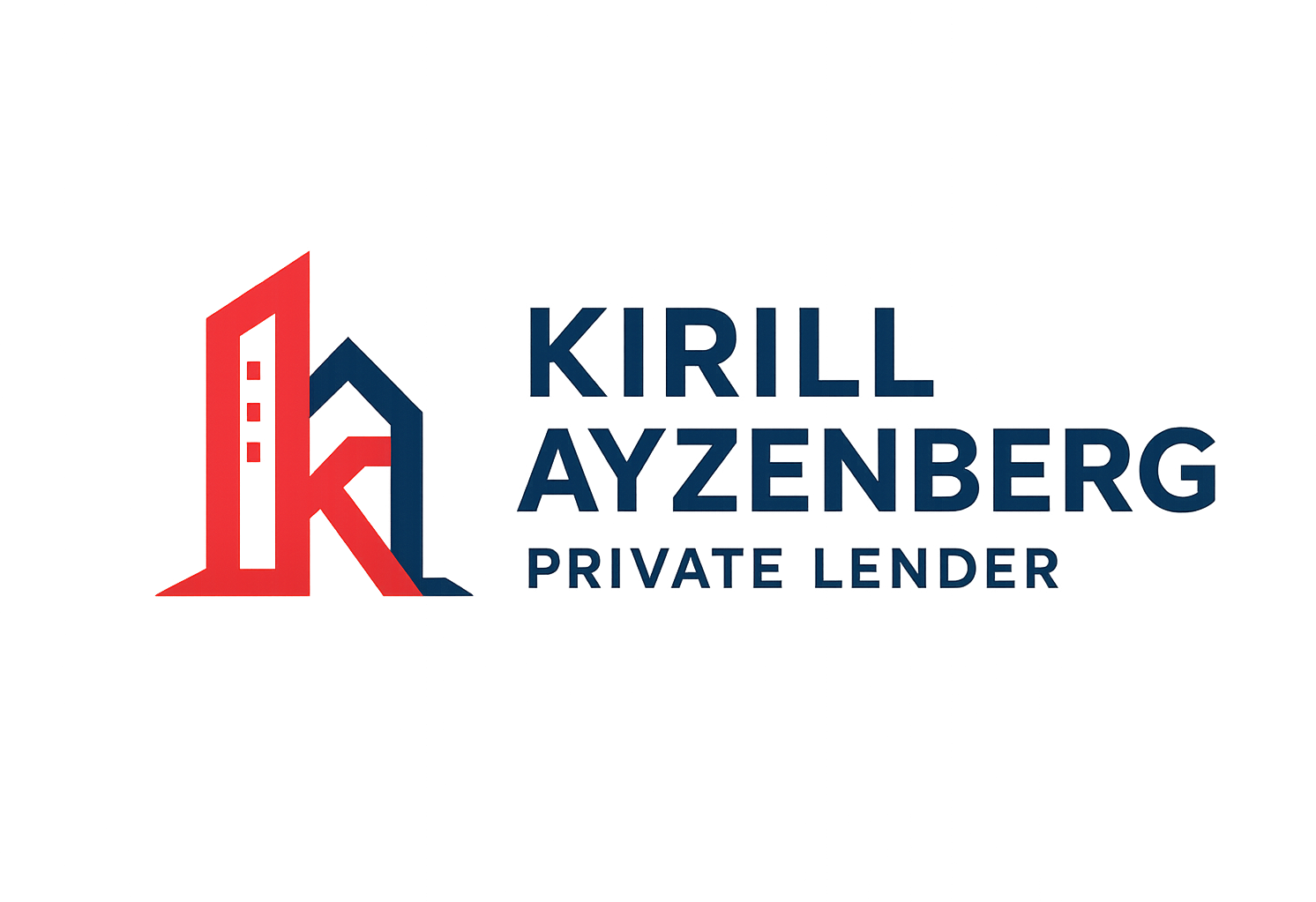 Kirill Ayzenberg Trusted Private Lender for Real Estate Investors & Homebuyers Logo